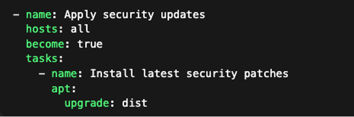 Apply Security Patches