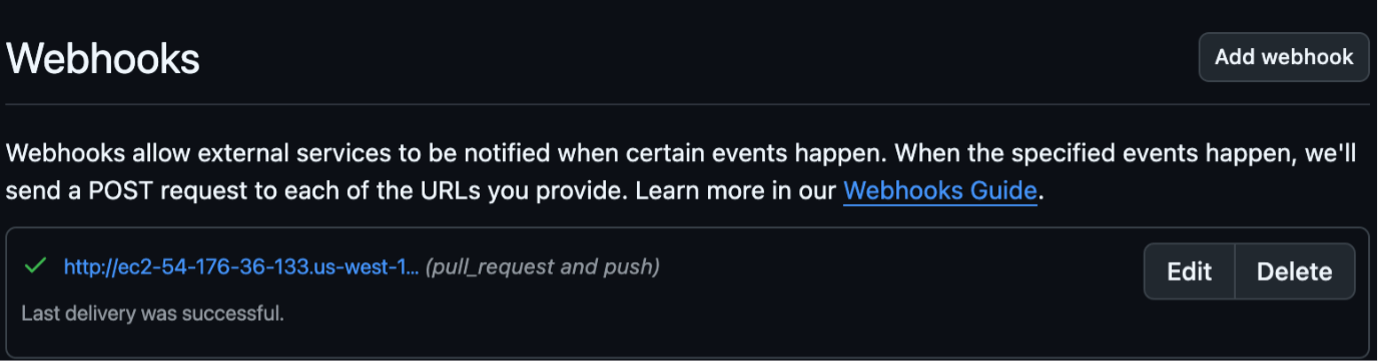 Add Webhooks