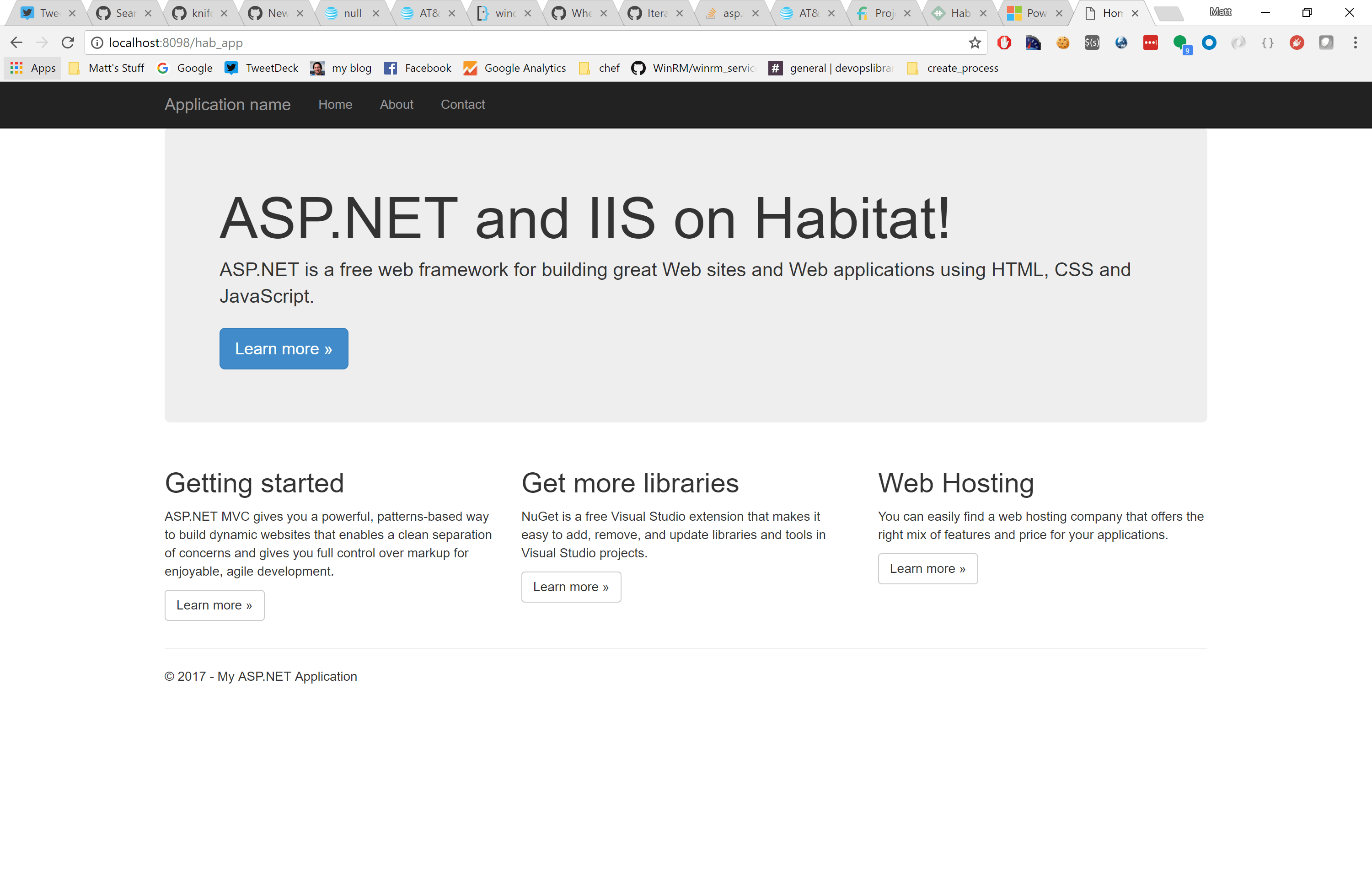ASP.NET-on-Habitat